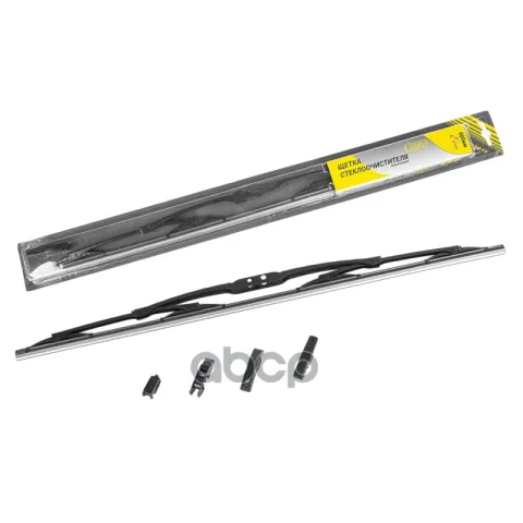 Щетка стеклоочистителя ECO 600mm (4 адаптера)  GANZ GIS01009