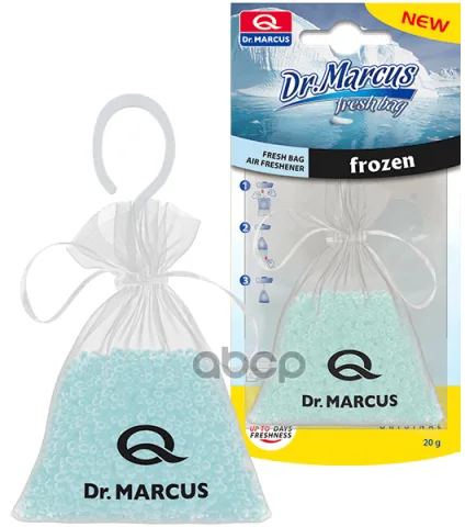 Ароматизатор Др.Маркус FRESH Bag мешочек с гранулами Winter Ice ЧЗ ОСУ
