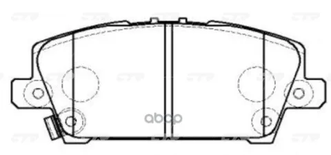 Колодкиhonda civic vii 1.3/1.4/1.8i/2.2cdti 06> — фотография товара