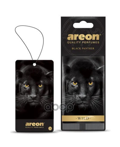 Ароматизатор "AREON "WILD"  " Black Panthe" 704-AW-02 (мин.упак.10шт)