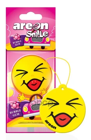Ароматизатор "AREON SMILE RING"  "Бабл-гам" 704-312 (мин.упак.10шт)