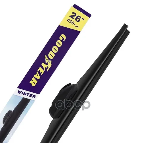 Щетка зимняя стеклоочистителя Goodyear Winter Premium 28/70 см, 9 переходников