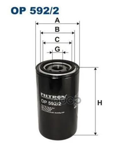 Filtron OP 592/2 Фильтр масляный