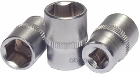 Головка  8мм 1/4" 6-гранная (АвтоДело)