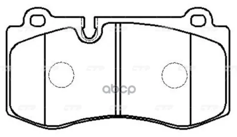 Колодки тормозные MERCEDES-BENZ E-Class 1994 ~ 2009 / S-class 2001 ~ 2013 / SLS 2004~ 20