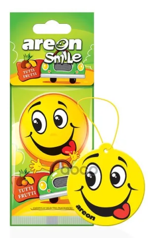 Ароматизатор "AREON SMILE RING "Тутти-фрутти" 704-314  (мин.упак.10шт)