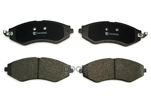 Колодки тормозные перед., Low Metallic DAEWOO REZZO (U100) 09/01 - 12/04, DAEWOO REZZO (U100) 09/00- — фотография товара