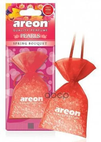 Ароматизатор AREON мешочек PEARLS Spring Bouguet ЧЗ ОСУ — фотография товара