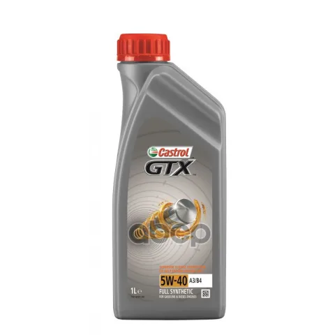 Моторное масло Castrol GTX 5W-40 A3/B4 1л 15B9F6