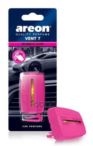 Ароматизатор "AREON VENT 7" на дефлектор "Бабл гам" VE7-307