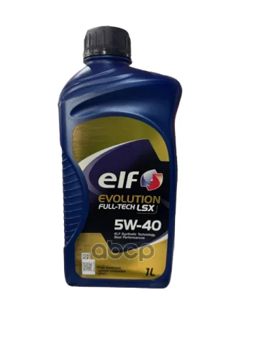 Масло ELF Evolution Fulltech LSX 5W40 1L