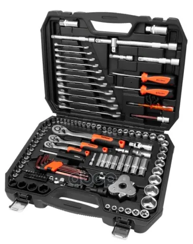 Набор инструментов 127 предметов 1/4",3/8",1/2" (AV Steel) профессиональный