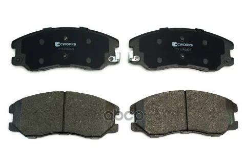 Тормозные колодки передние, Low Metallic — фотография товара