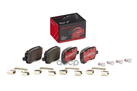 Колодки тормозные дисковые задн. серии Brembo Xtra LAND ROVER (CHERY) RANGE ROVER EVOQUE 02/15-> / L — фотография товара