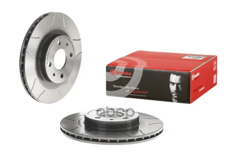 Диск тормозной передн. серии Brembo Max LADA 110 (2110) 01/95-12/12 / LADA 111 (2111) 01/95-> / LADA