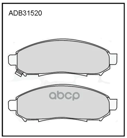 ВЫВЕДЕН_Колодки тормозные передние Nissan Pathfinder III 05-14 / Nissan Murano I 03-08  Navara  NP30