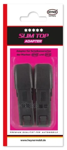 Адаптеры для щеток стеклоочистителя Slim top (2 шт) (Heyner)