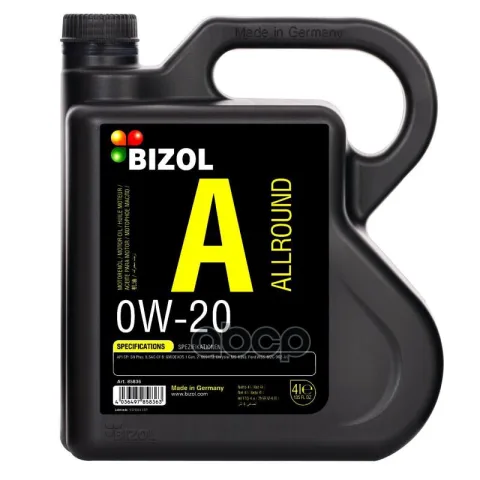 Масло моторное Allround 0W-20 SP GF-6A (4л)