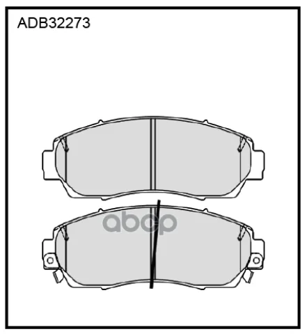 Колодки тормозные передние Haval F7 18->  F7x 19->  H6 13->  M6 Plus 21-> / GreatWall Hover H5 10-14