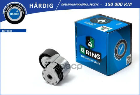 Ролик привод. ремня RENAULT Logan (06-) (1.6i/1.5 DCI)  (HBT1903) B-RING HARDIG