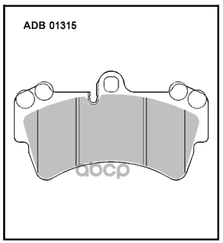 Колодки тормозные передние VW Touareg 02-10  10-18 / Porsche Cayenne 02-10 / Audi Q7 06-15