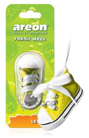 Ароматизатор "AREON FRESH WAVE" (кеды)  Лимон  KED-904