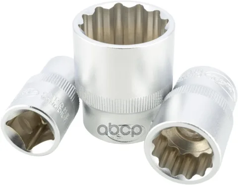 Головка 17мм 1/2" 12-гранная (АвтоДело)