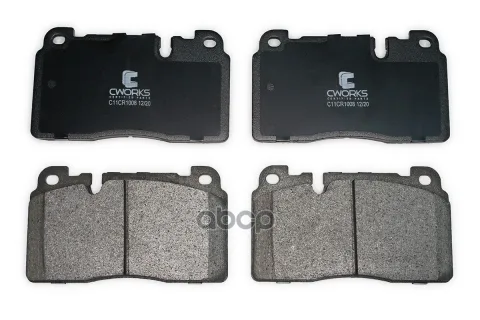 Тормозные колодки передние, Low Metallic (Замена для C11CR0174)