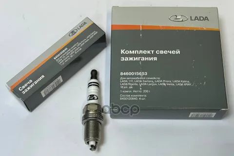 Свеча зажигания ВАЗ-2112 16кл. (АвтоВАЗ) Torch зазор 1мм (4 шт)
