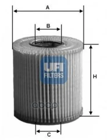 Фильтр UFI 25.058.00 Масляный картридж