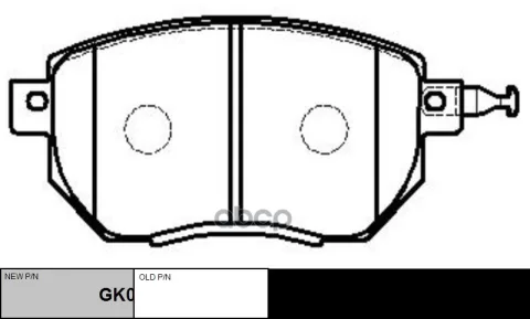 Колодки NISSAN MURANO I (Z50)/INFINITI (FX) — фотография товара