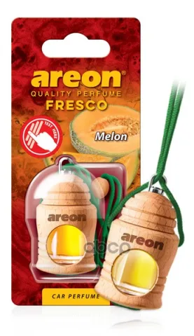 Ароматизатор "AREON FRESCO" флакон с деревянной крышкой "Дыня" 051-306