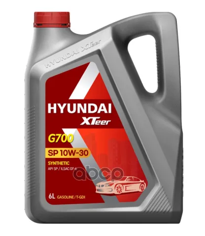 Масло синтетическое моторное Gasoline G700 10W30 SN 6 л
