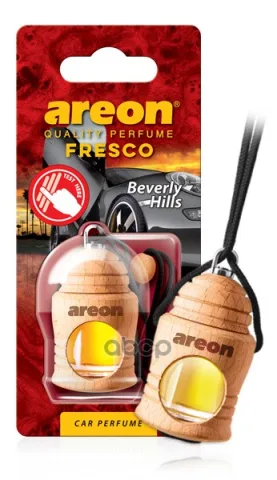 Ароматизатор "AREON FRESCO" флакон с деревянной крышкой "Беверли Хиллз" 051-314