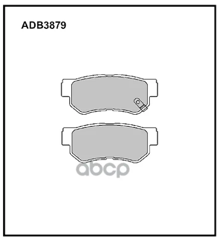 Колодки тормозные задние Kia Sportage II 04-10 / Hyundai Elantra III  IV  Getz 02-10  Santa Fe  Sona