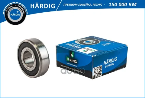 Подшипник коленвала GAZ 3302 [17x40x12] (HBLS0320G) B-RING HRDIG