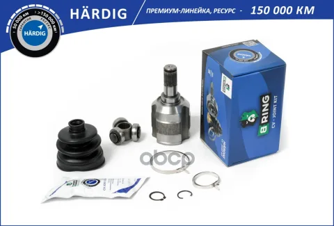 Шрус KIA Sportage (04-)  HYUNDAI Tucson (04-) (внутр.) [27/24] (HBIC1824) B-RING HARDIG