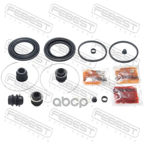 РЕМКОМПЛЕКТ СУППОРТА ТОРМОЗНОГО ПЕРЕДНЕГО (TOYOTA COROLLA AE10#/CE10#/EE10# 1991-2002) FEBEST