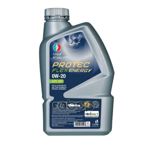 Масло моторное ENOC PROTEC FLEX ENERGY 0W-20 1L