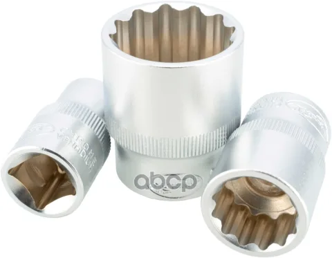 Головка 14мм 1/2" 12-гранная (АвтоДело)
