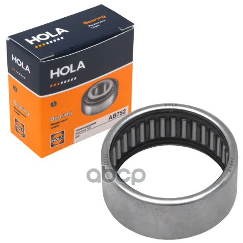 AB752  HOLA  Подшипник поворотного кулака  игольчатый с одним наружным штампованным кольцом  (40x47x