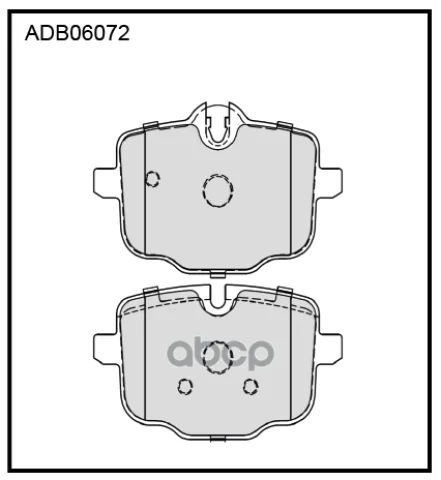 Колодки тормозные задние BMW 5 (F10) 09-16 / BMW 6 (F13) 11-17  6 (G32) 18->