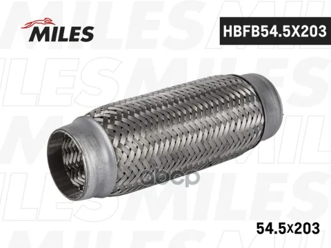 Труба гофрированная с внутр. плетением 54.5X203 (BOSAL 265-331) HBFB54.5X203