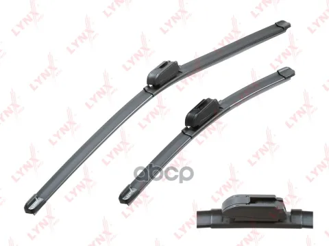 Щетка стеклоочистителя бескаркасная  комплект 600/350мм FORD Ka 08>16  HONDA Civic 00>05  MAZDA 2 07