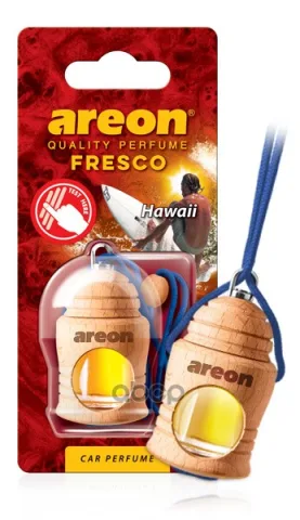 Ароматизатор "AREON FRESCO" флакон с деревянной крышкой "Гавайи" 051-313