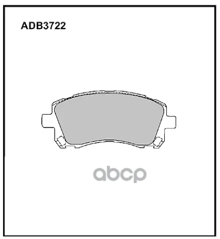 Колодки тормозные передние Subaru Forester 97-02  Legacy II  III  IV 03-09  Outback 00-03  03-10