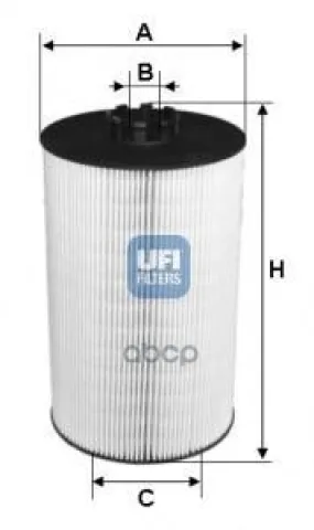 Фильтр UFI 25.062.00 Масляный картридж