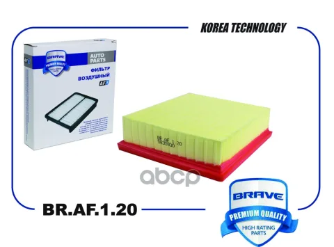 Фильтр воздушный BR.AF.1.20 5835930 Opel Corsa D 06-, CHEVROLET Cruze 1.6 16V — фотография товара