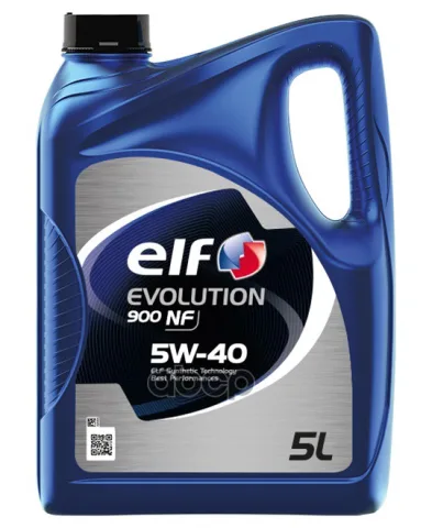 Масло моторное ELF EVOLUTION 900 NF 5W-40 5л 213908