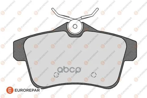 Колодки тормозные PSA C4 09>/PSA 3008/5008 09> задн.